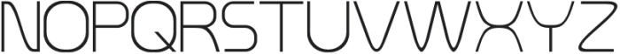Genniro Light otf (300) Font UPPERCASE
