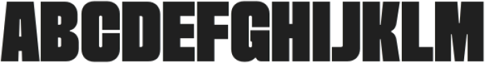 Genoir Black Condensed otf (900) Font UPPERCASE