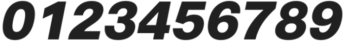 Genora Sans Extra Bold Italic otf (700) Font OTHER CHARS