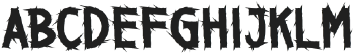 Genoside Regular otf (400) Font LOWERCASE