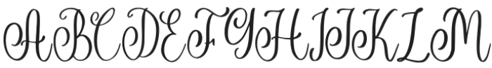 Genotesia otf (400) Font UPPERCASE