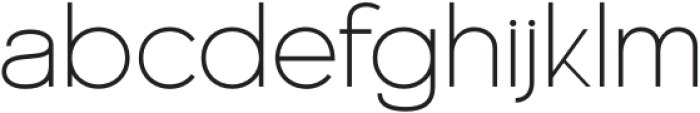 Genova Thin otf (100) Font LOWERCASE