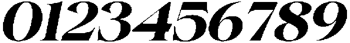 Gentara Extra Bold Slanted otf (700) Font OTHER CHARS
