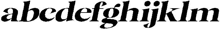 Gentara Extra Bold Slanted otf (700) FONT
