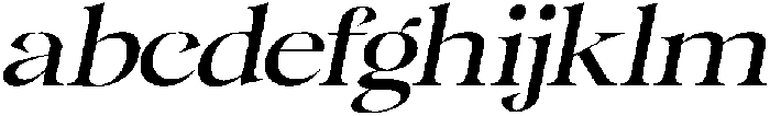 Gentara Slanted otf (400) FONT