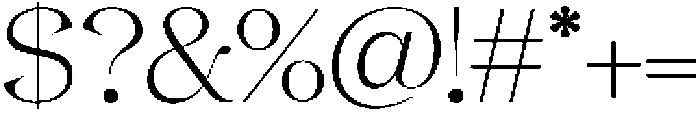 Gentara Thin ttf (100) Font OTHER CHARS