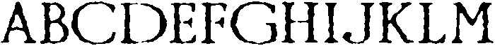 Gentle Becoming Serif otf (400) Font UPPERCASE