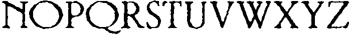 Gentle Becoming Serif otf (400) Font UPPERCASE