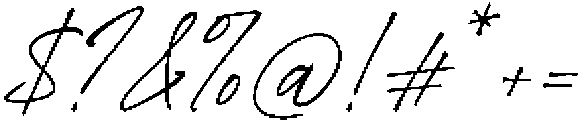 Gentle Signature Regular otf (400) Font OTHER CHARS