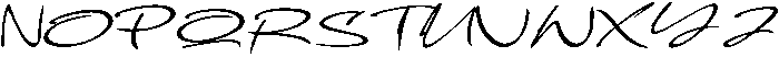 Genttomy Regular otf (400) Font UPPERCASE