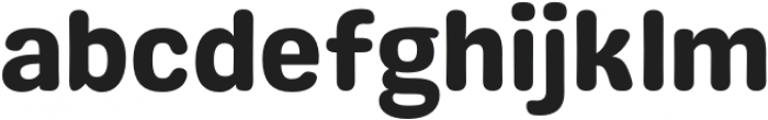 Genty Sans Regular otf (400) Font LOWERCASE