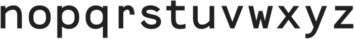 Genus-Bold otf (700) Font LOWERCASE