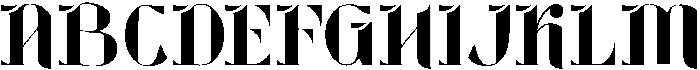Geoffrey Regular otf (400) Font UPPERCASE