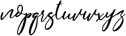 Geoffrey otf (400) Font LOWERCASE