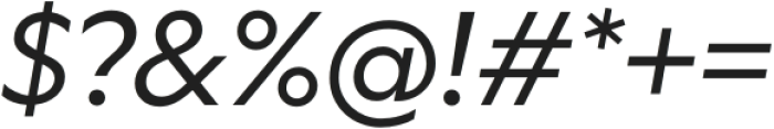 Geograph Edit Italic otf (400) Font OTHER CHARS