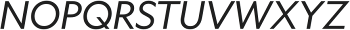 Geograph Edit Italic otf (400) Font UPPERCASE