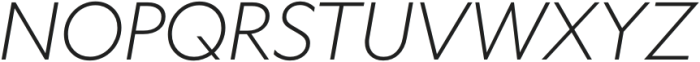 Geograph Edit Light Italic otf (300) Font UPPERCASE