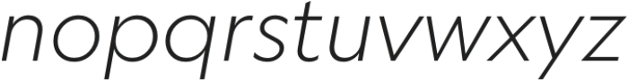 Geograph Edit Light Italic otf (300) Font LOWERCASE
