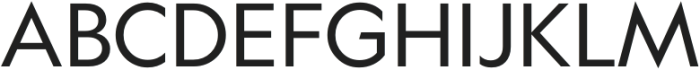 Geograph otf (400) Font UPPERCASE