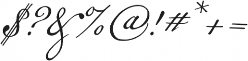 Geographica Script otf (400) Font OTHER CHARS