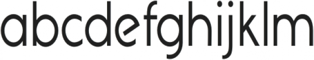 Geomatic Light Condensed otf (300) Font LOWERCASE