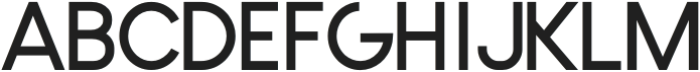 Geomatik Regular otf (400) Font UPPERCASE