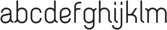 Geomatrik Regular otf (400) Font LOWERCASE