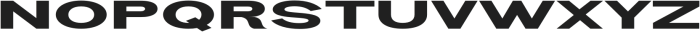 Geometra Sans Black Expanded otf (900) Font UPPERCASE