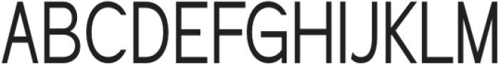 Geometra Sans Condensed otf (400) Font UPPERCASE