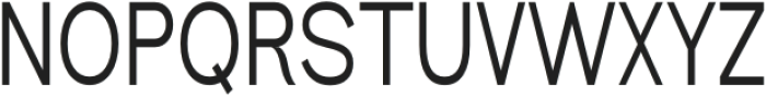 Geometra Sans Condensed otf (400) Font UPPERCASE