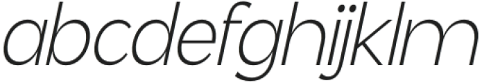 Geometra Sans Extra Light Slanted otf (200) FONT
