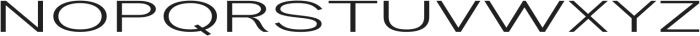 Geometra Sans Light Expanded otf (300) Font UPPERCASE