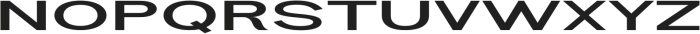 Geometra Sans Semi Bold Expanded otf (600) Font UPPERCASE