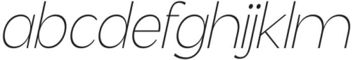 Geometra Sans Thin Slanted otf (100) FONT
