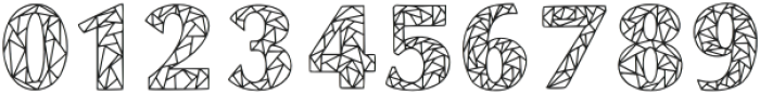 Geometric Alphabet otf (400) Font OTHER CHARS