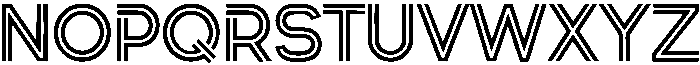 Geometric Regular otf (400) Font UPPERCASE