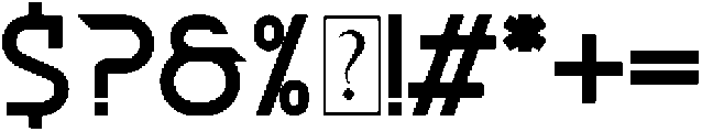 Geomorph otf (400) Font OTHER CHARS