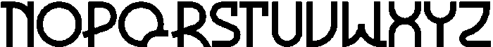 Geomorph otf (400) Font LOWERCASE