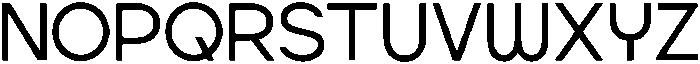 Geonowa Light otf (300) Font UPPERCASE