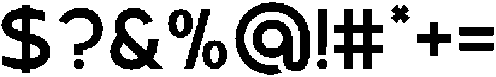 Geonowa Medium otf (500) Font OTHER CHARS