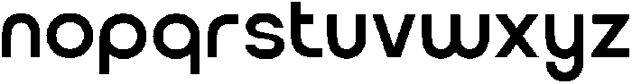 Geonowa Medium otf (500) Font LOWERCASE