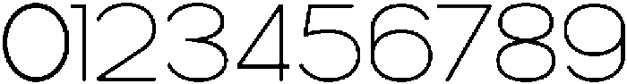 Geonowa Thin otf (100) Font OTHER CHARS