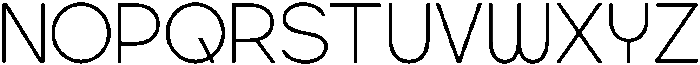 Geonowa Thin otf (100) Font UPPERCASE