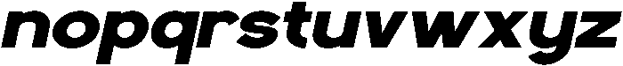 Geophy Black Italic otf (900) Font LOWERCASE