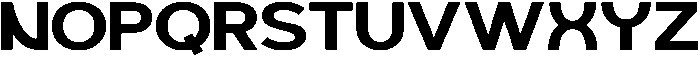 Geophy Bold otf (700) Font UPPERCASE