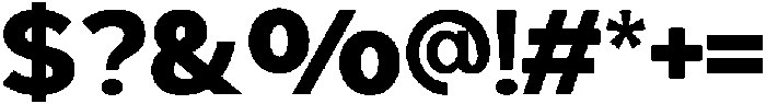 Geophy Extra Bold otf (700) Font OTHER CHARS