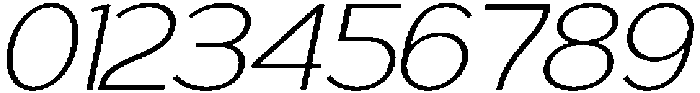 Geophy Extra Light Italic otf (200) Font OTHER CHARS