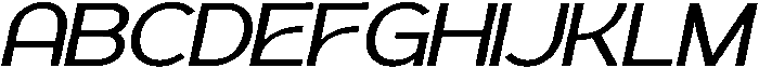 Geophy Italic otf (400) Font UPPERCASE