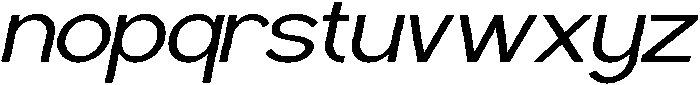 Geophy Italic otf (400) Font LOWERCASE