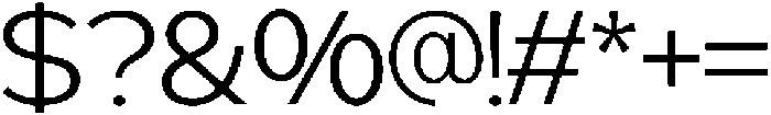 Geophy Light otf (300) Font OTHER CHARS